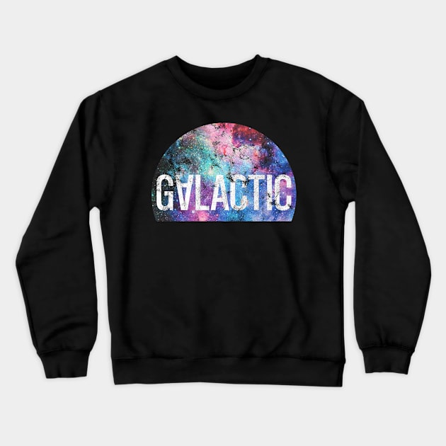 Galaxy Galactic Stardust Crewneck Sweatshirt by Rayrock76